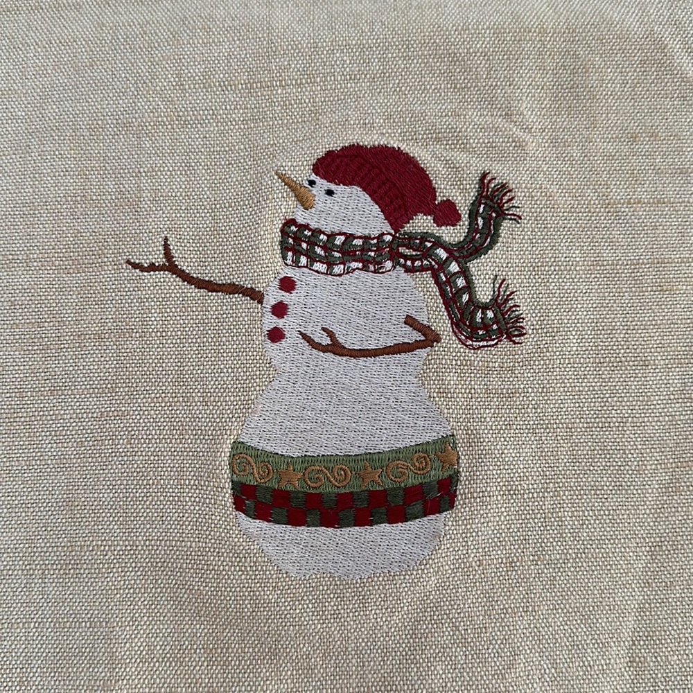 33 Inch Snowman Table Runner - Picture 8 of 10